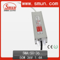 Conducteur de boîtier en métal de puissance de commutation de 18-36VDC 1.4A LED imperméable